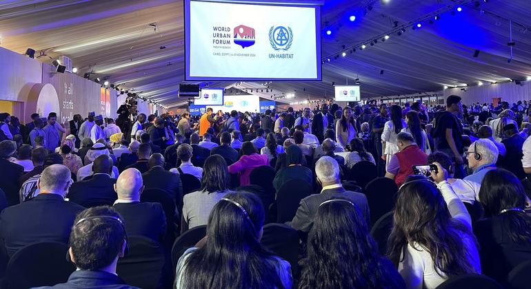 ‘It all starts at home’: global UN forum opens in Cairo to rethink urban development