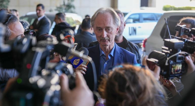 UN envoy calls for increased aid for Syria in Damascus visit