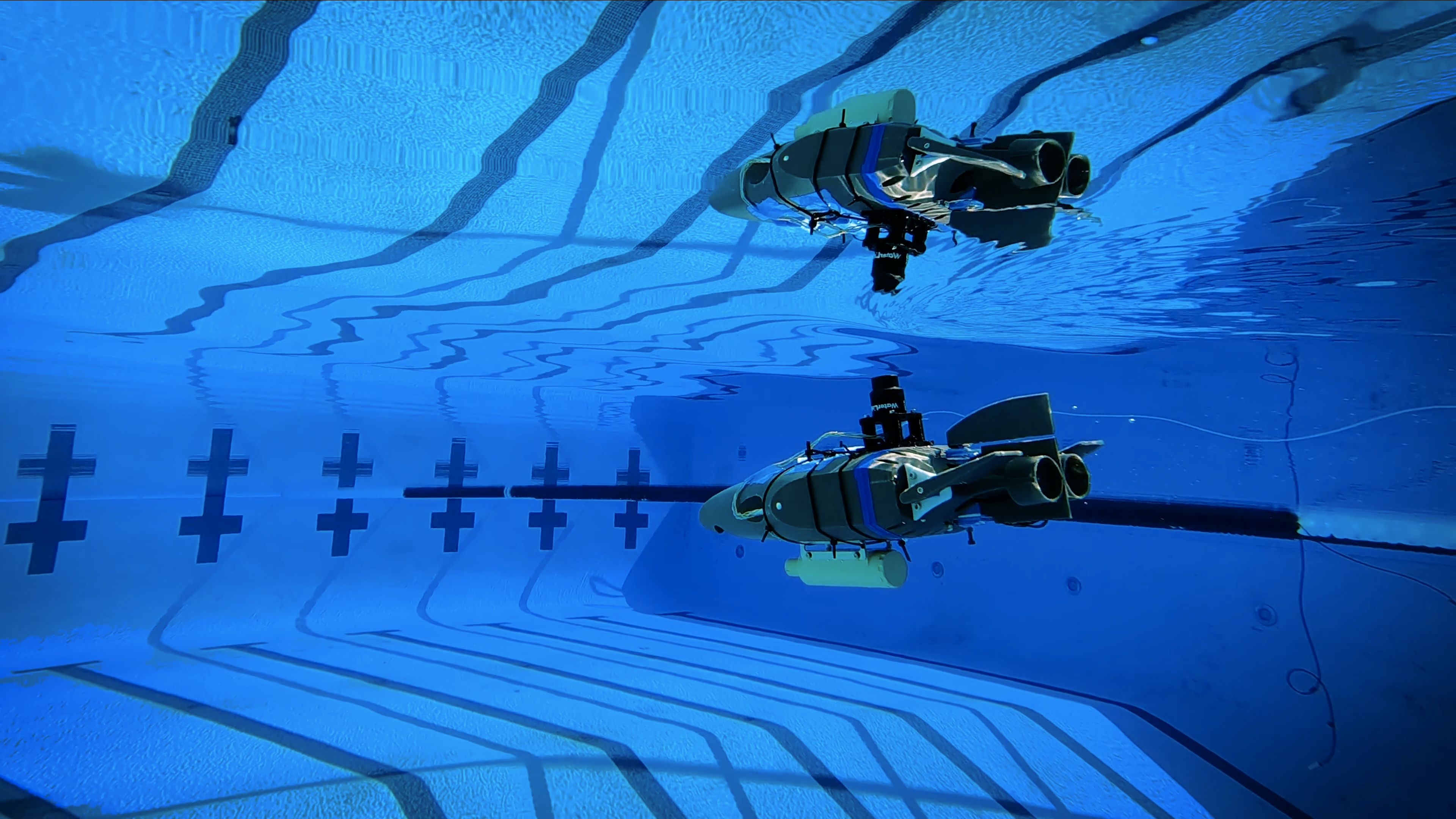 A prototype of a robot designed to explore subsurface oceans of icy moons