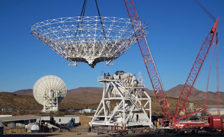 NASA’s New Deep Space Network Antenna Has Its Crowning Moment