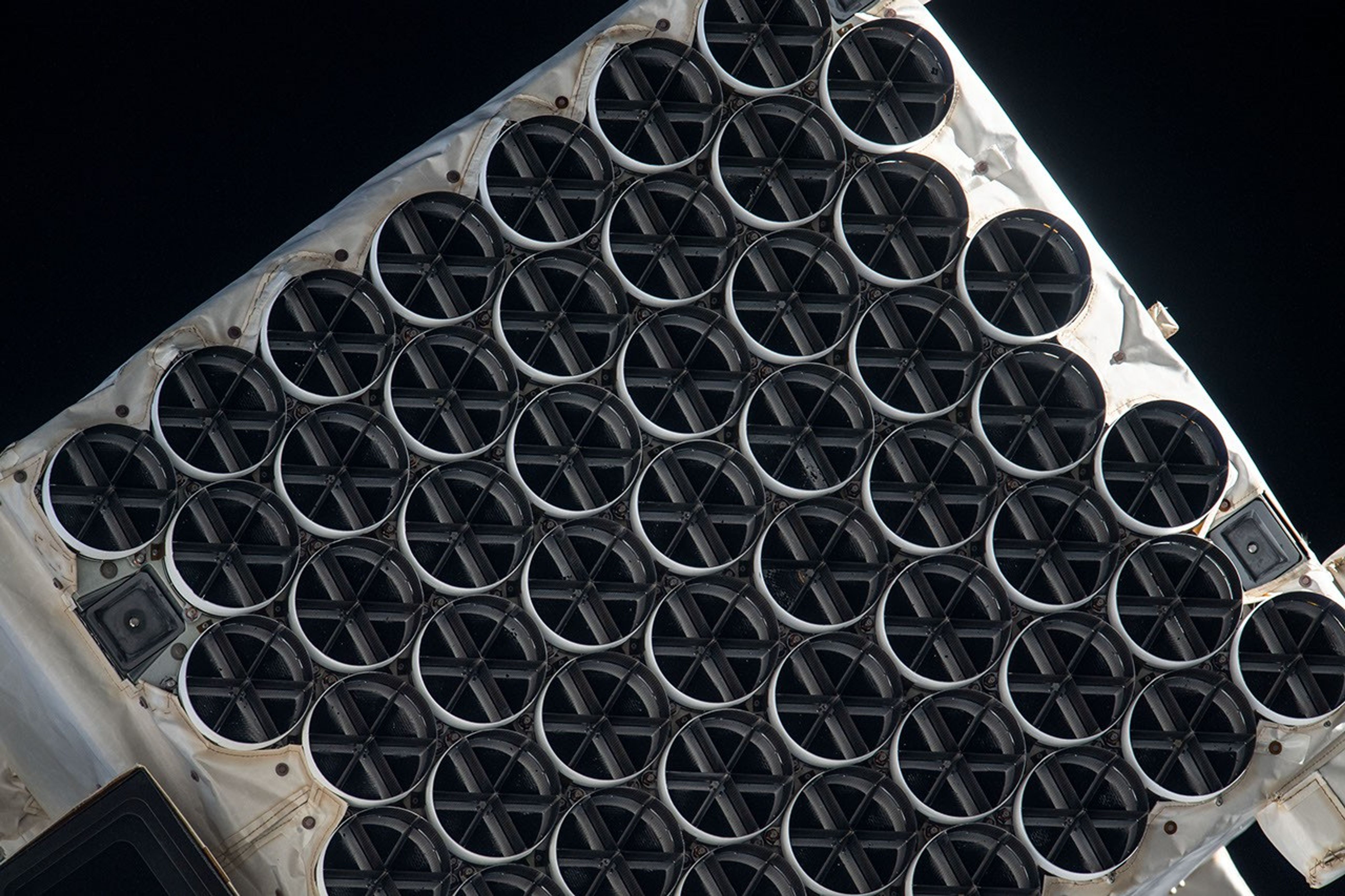 A close-up of NICER