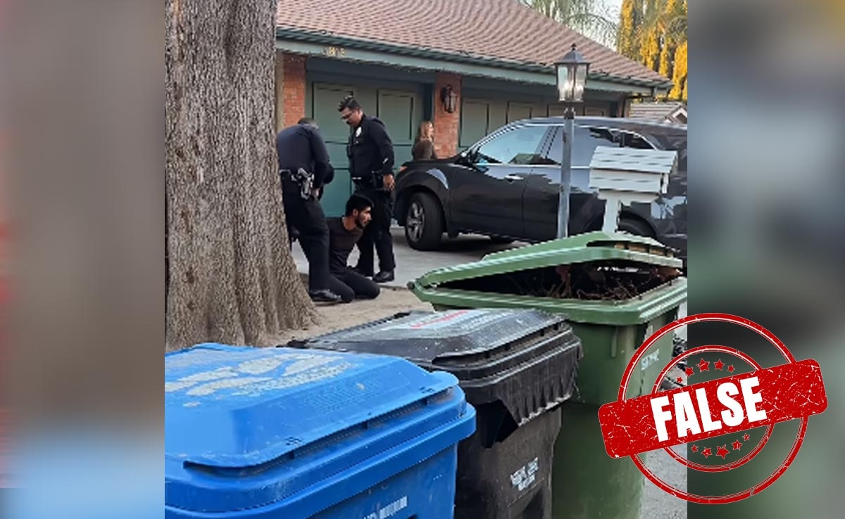 No, An Indian National Wasn't Caught Trying To Start A Fire In Los Angeles