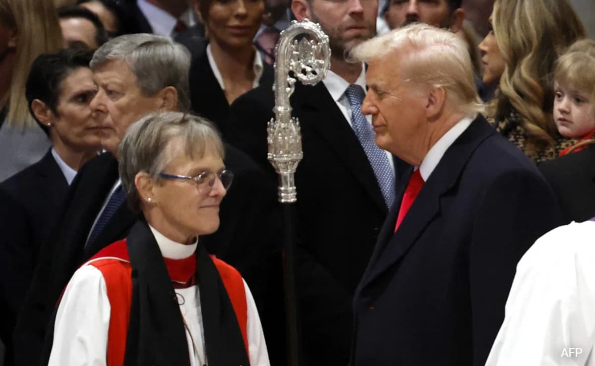 Trump Slams "Nasty" Bishop For "Boring", "Uninspiring" Service, Seeks Apology