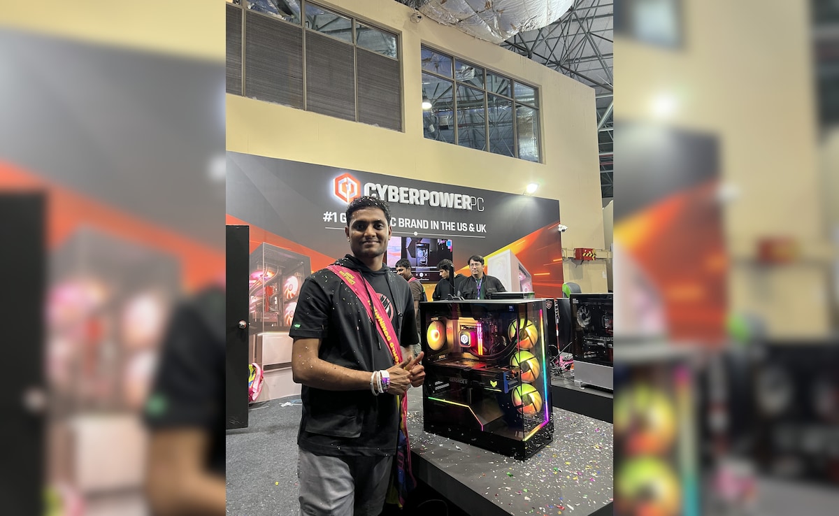 IITian Bags High-Performance CyberPowerPC Worth Over Rs 2.5 Lakhs At Bengaluru Comic Con