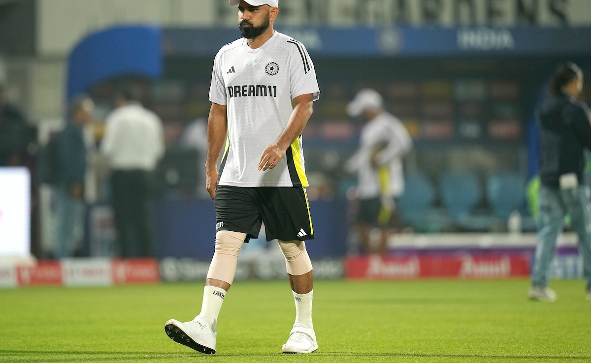 Mohammed Shami's Legs Bandaged, Smoothness Lacking: Pacer To Miss 2nd T20I vs England Too?