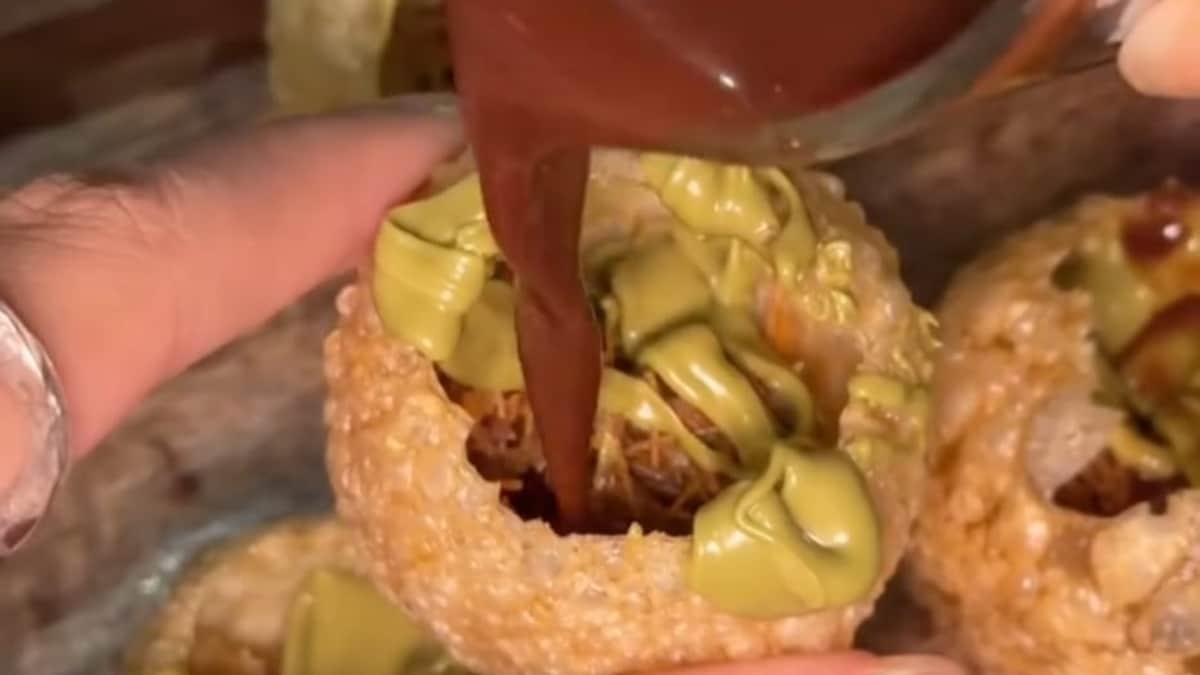 "Trend Gone Too Far": Internet Reacts To Kunafa Chocolate Pani Puri In Dubai