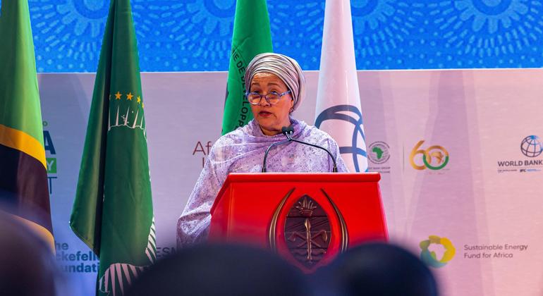 From policy to progress: UN deputy chief Mohammed outlines path for Africa’s clean energy transformation