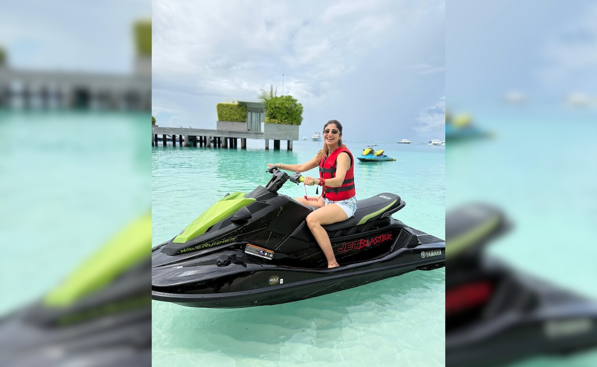 From Jet Skiing To Sushi Making, Shilpa Shetty's Maldivian Vacation Was Full Of Fun