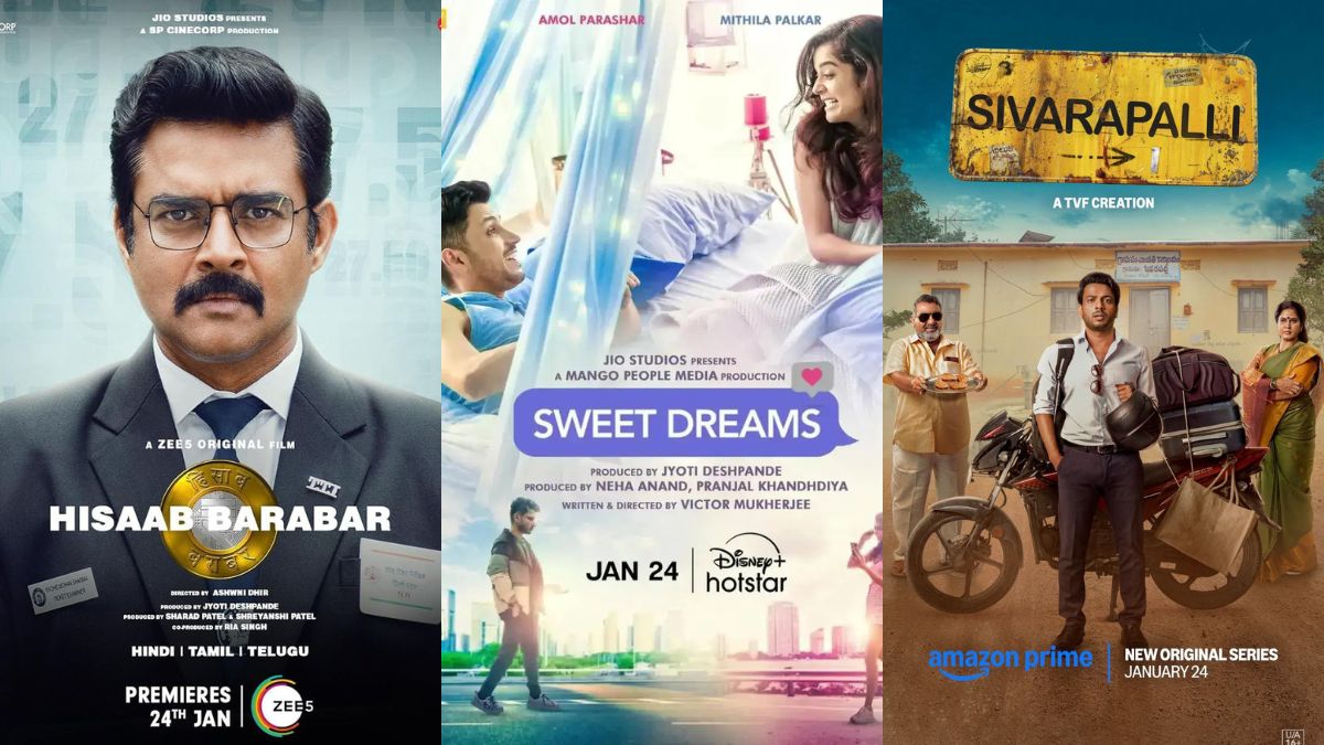 OTT Releases This Week (Jan 20- Jan 26): Hisaab Barabar, Sweet Dreams, and More