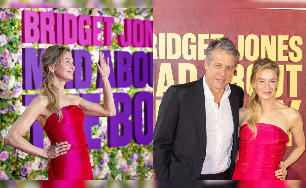 Renee Zellweger And Hugh Grant Together At London Premiere