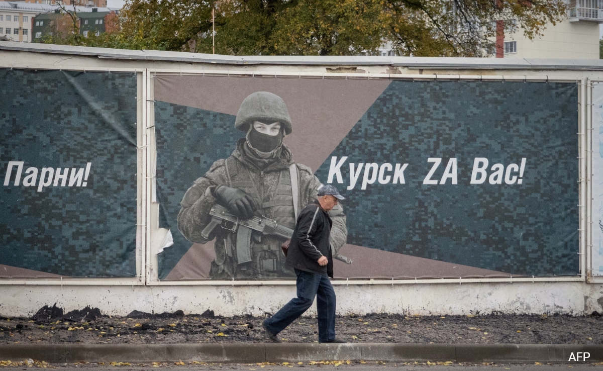 Ukraine Says North Korean troops “Withdrawn” From Kursk Front Line