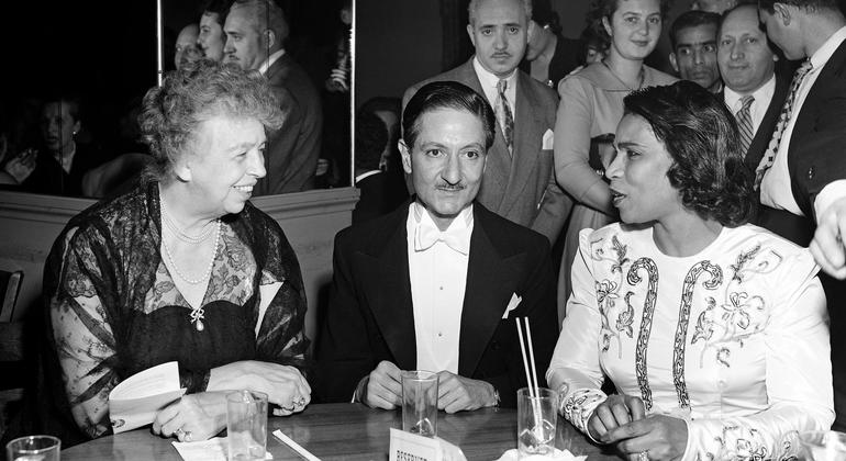 Stories from the UN Archive: Marian Anderson broke barriers with music and diplomacy