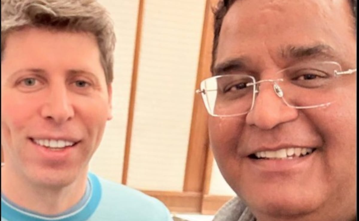 In Paytm CEO's Post Featuring Sam Altman, An AI Twist