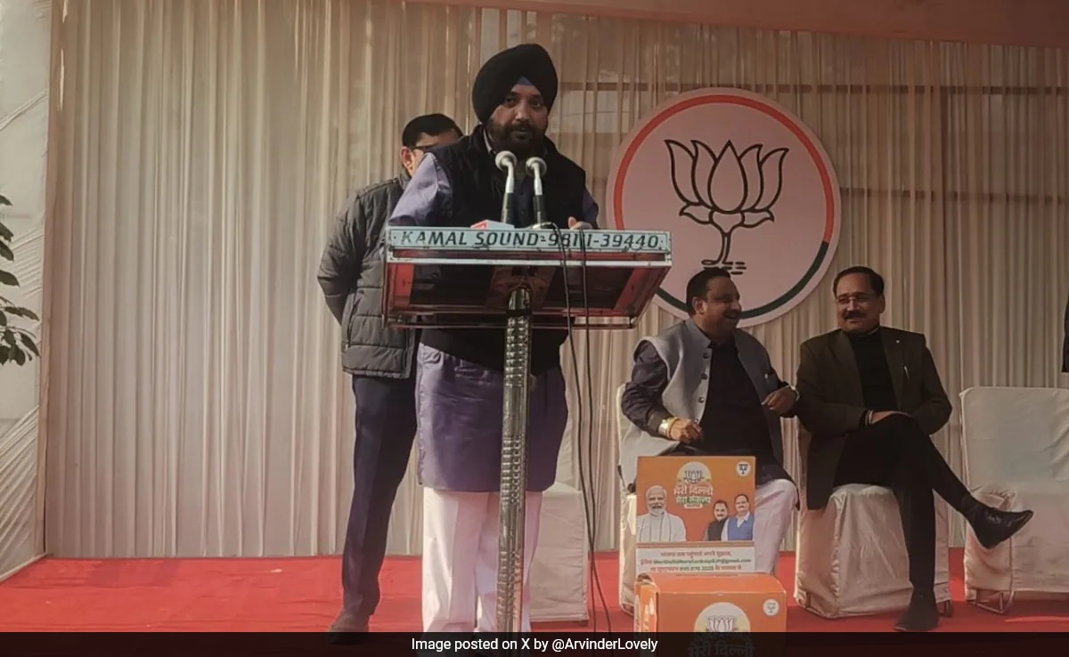 BJP's Arvinder Singh Lovely To Fight From Delhi's Gandhi Nagar Seat: 5 Facts