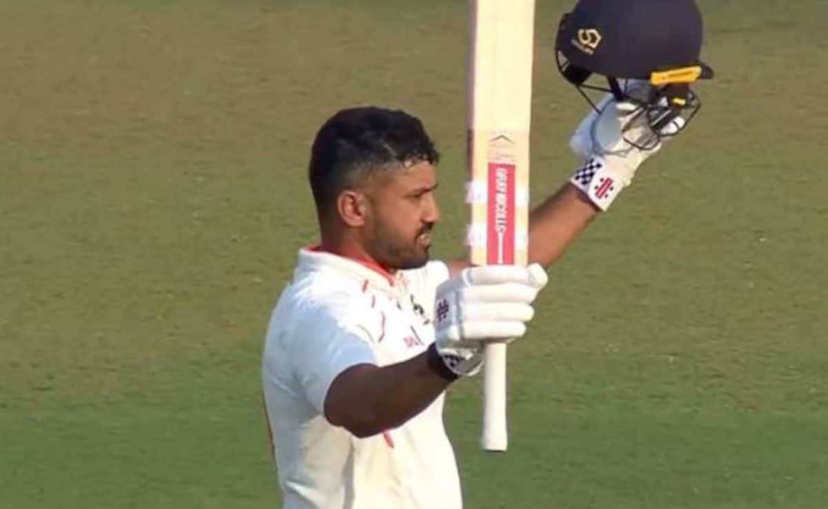 Ranji Trophy: Karun Nair Continues To Knock On Selectors' Door, Slams Unbeaten Century For Vidarbha