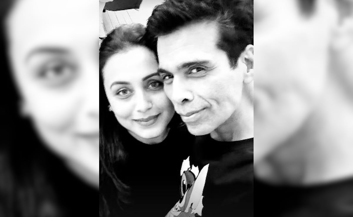 Karan Johar's Picture-Perfect Selfie With BFF Rani Mukerji Has A Kuch Kuch Hota Hai Connection