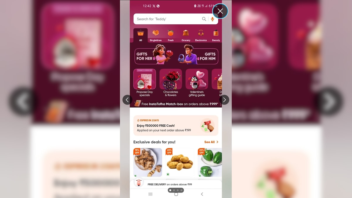“Enjoy Rs 5 Lakh Free Cash”: Alleged Swiggy Instamart Glitch Goes Viral