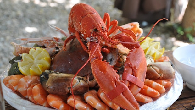 A seafood platter