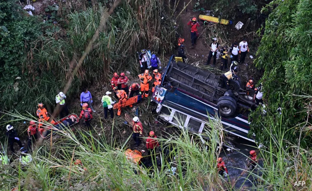 51 Dead After Bus Plunges Into Ravine In Guatemala