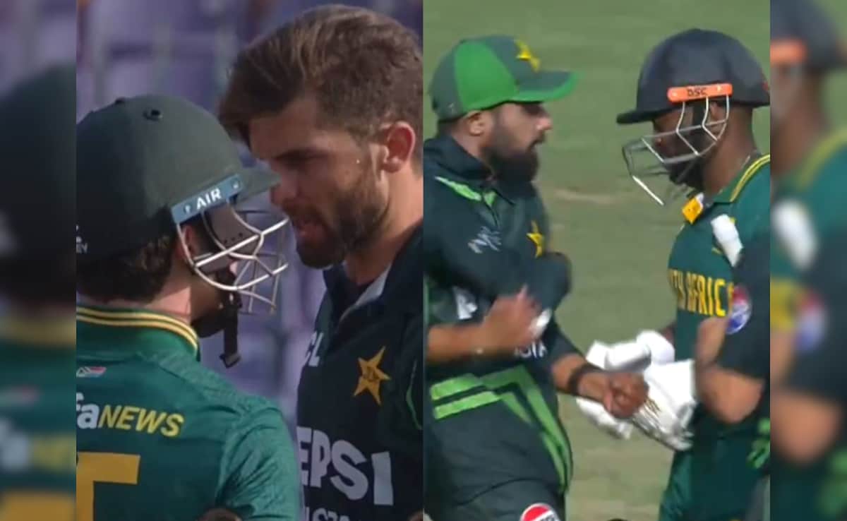 "Shameless, Immature": Shaheen Afridi, Pakistan Slammed After Aggressive Acts vs SA, Umpires Do This. Watch