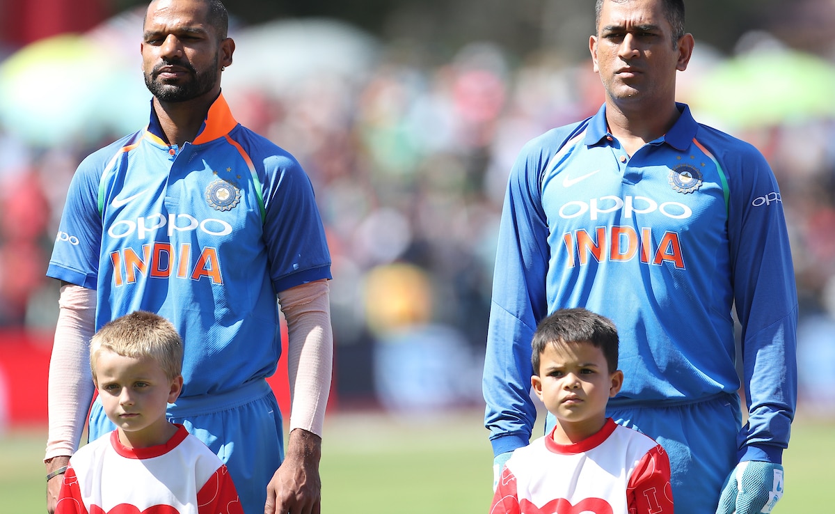 "You Get Scared When...": Shikhar Dhawan's Blunt Admission On Playing Under MS Dhoni