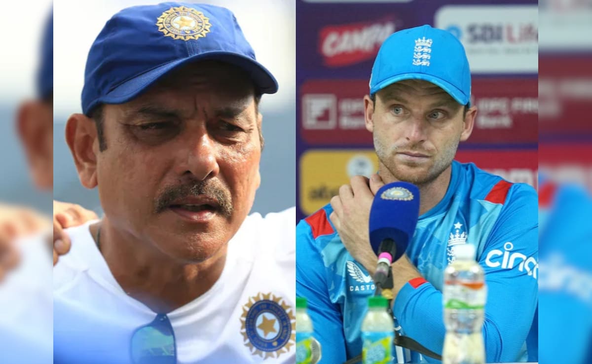 Ravi Shastri Claims England Did Only 1 Net Session On India Tour. Jos Buttler's Strong Response: "Not Quite True"