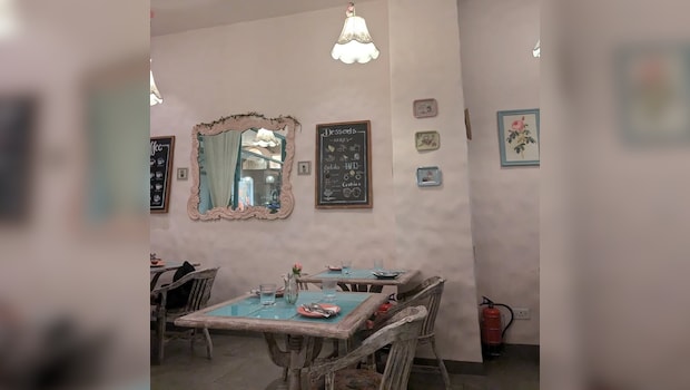 Homely but equally romantic Rose Cafe