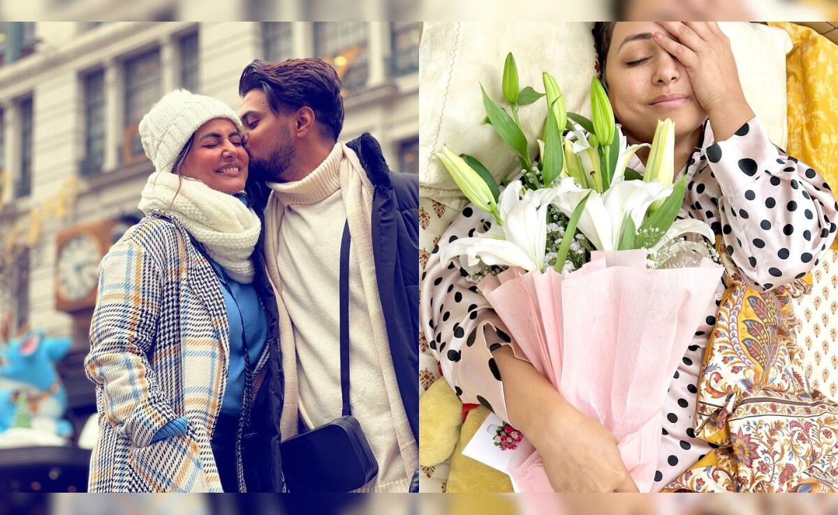 Hina Khan’s Valentine’s Day With Beau Rocky Jaiswal Came Gift-Wrapped Like This