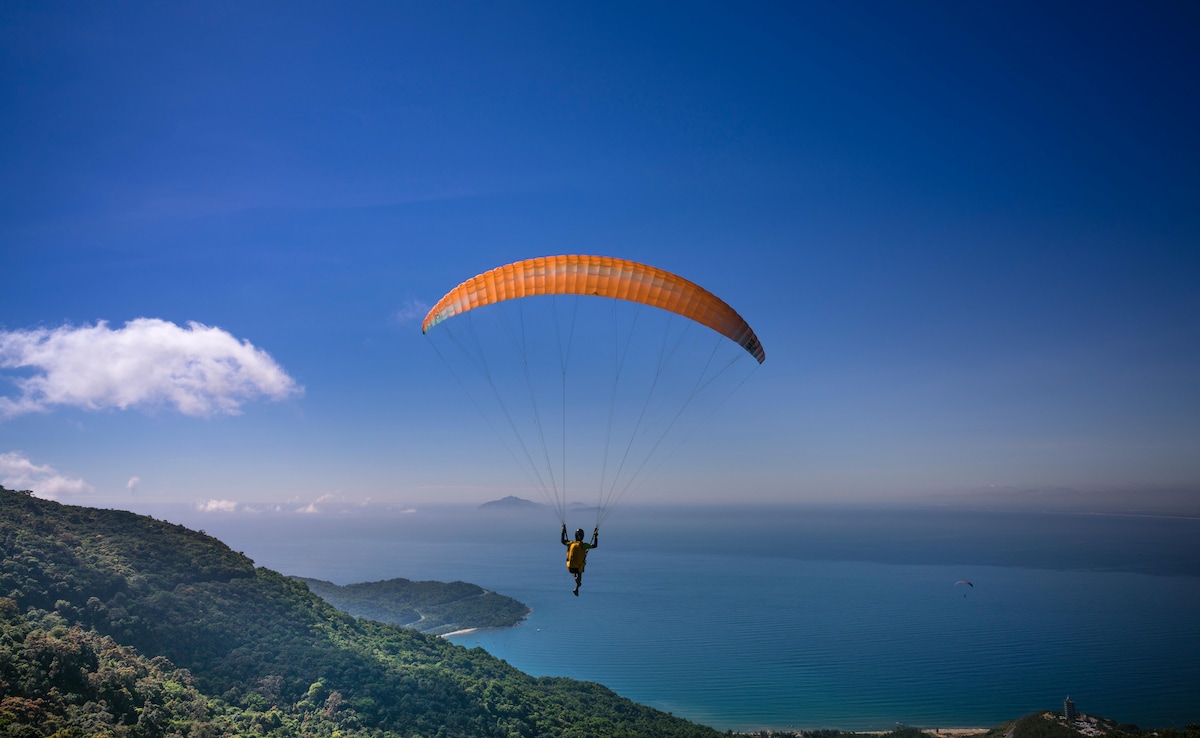 Maharashtra Student Paraglides To College To Avoid Traffic