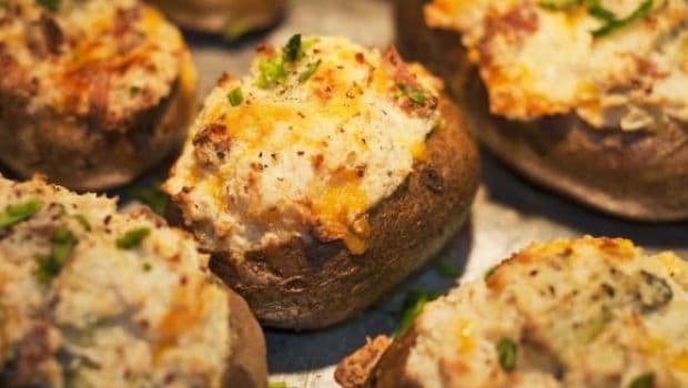 baked potatoes