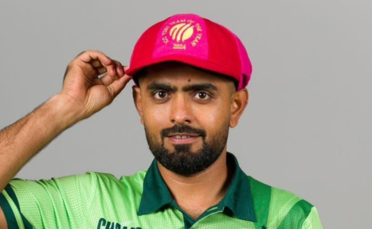 Babar Azam Receives ICC 'Team Of The Year' 2024 Cap Ahead Of Champions Trophy Opener