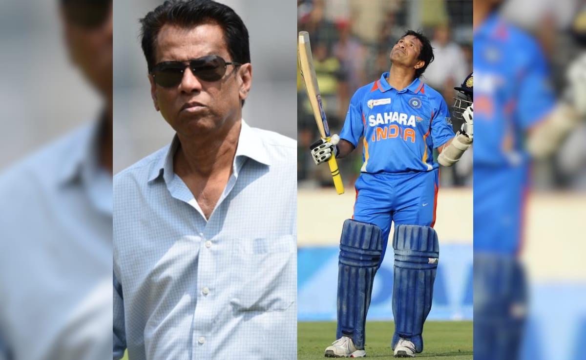 "Saw Potential In Me...": Sachin Tendulkar Posts Heartfelt Message For Ex-Selector On His Demise