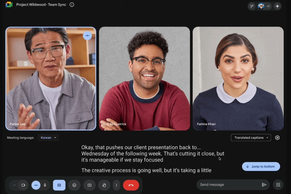 google meet caption history Caption history in Google Meet