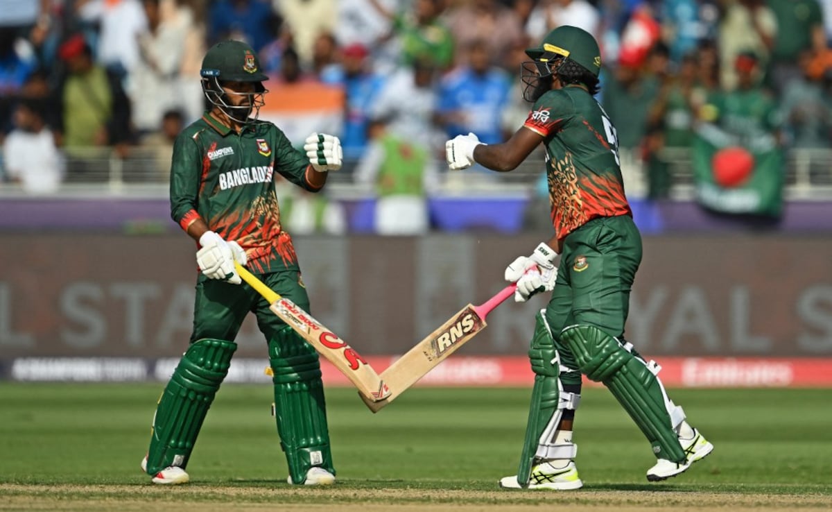 Bangladesh Duo Towhid Hridoy, Jaker Ali's Terrific Stand vs India Is A Champions Trophy Record