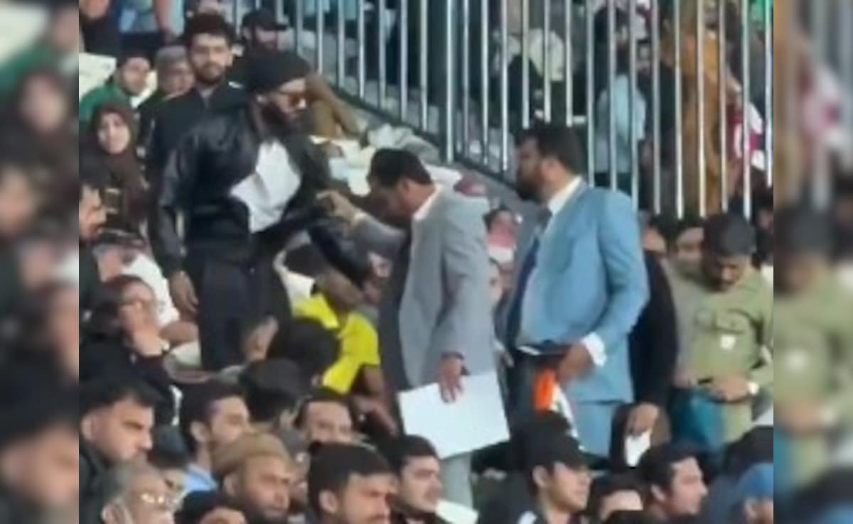 Fan In Pakistan Dragged By The Collar At Champions Trophy 2025? Internet Abuzz With ‘Indian Flag’ Angle