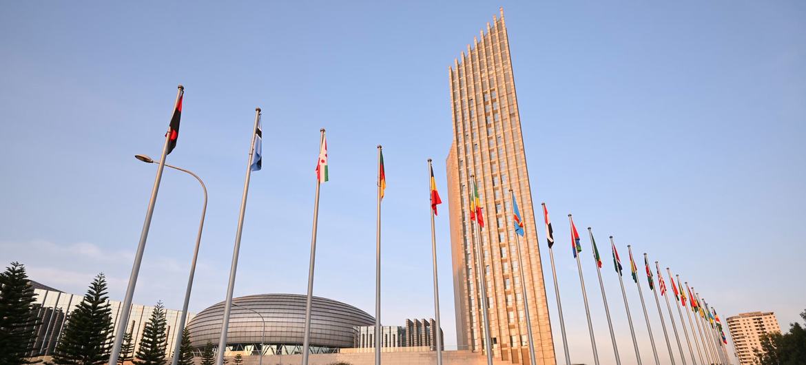 African Union Headquarters in Addis Ababa, Ethiopia.