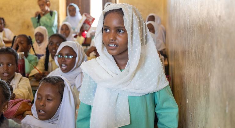 Packed with promise: Wisam’s journey back to school in Sudan