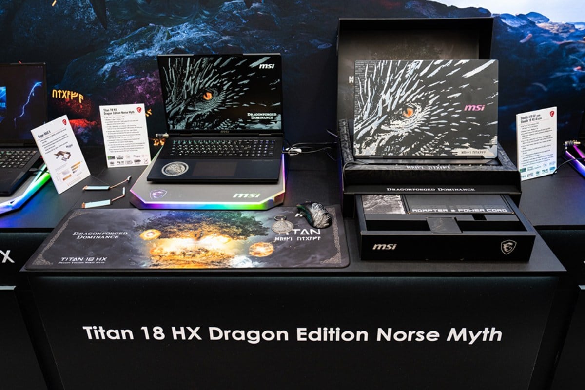 MSI Refreshes Titan, Raider, Vector and Stealth Gaming Laptops With GeForce RTX 50 Series GPUs