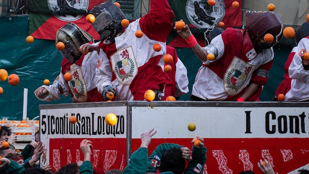 Historical Reenactment Symbolising A Rebellion Against An Oppressive Ruler