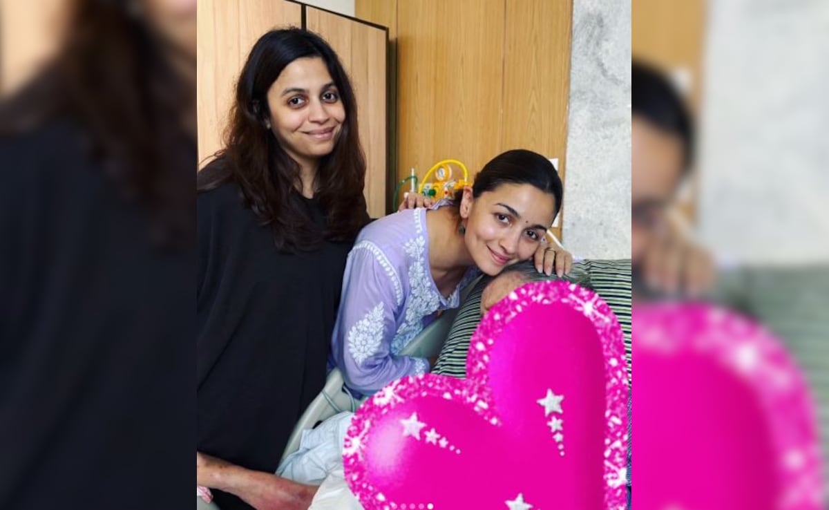 A Picture-Perfect Frame Of Alia Bhatt And Shaheen Bhatt Celebrating Grandmother's 96th Birthday