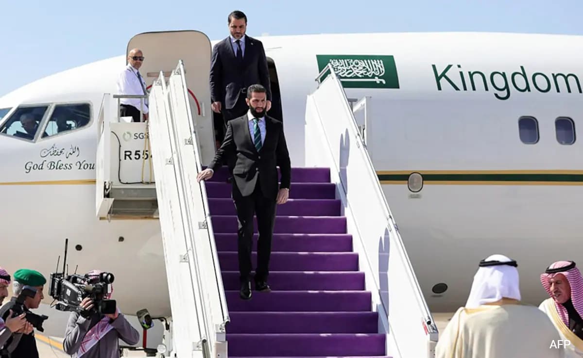 Ahmad Al-Sharaa In Saudi Arabia For 1st Foreign Tour, Signals Syria's Shift Away From Iran