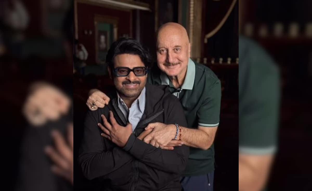 Anupam Kher Teams Up With "Bahubali Of Indian Cinema" Prabhas For His 544th Film. Details Inside