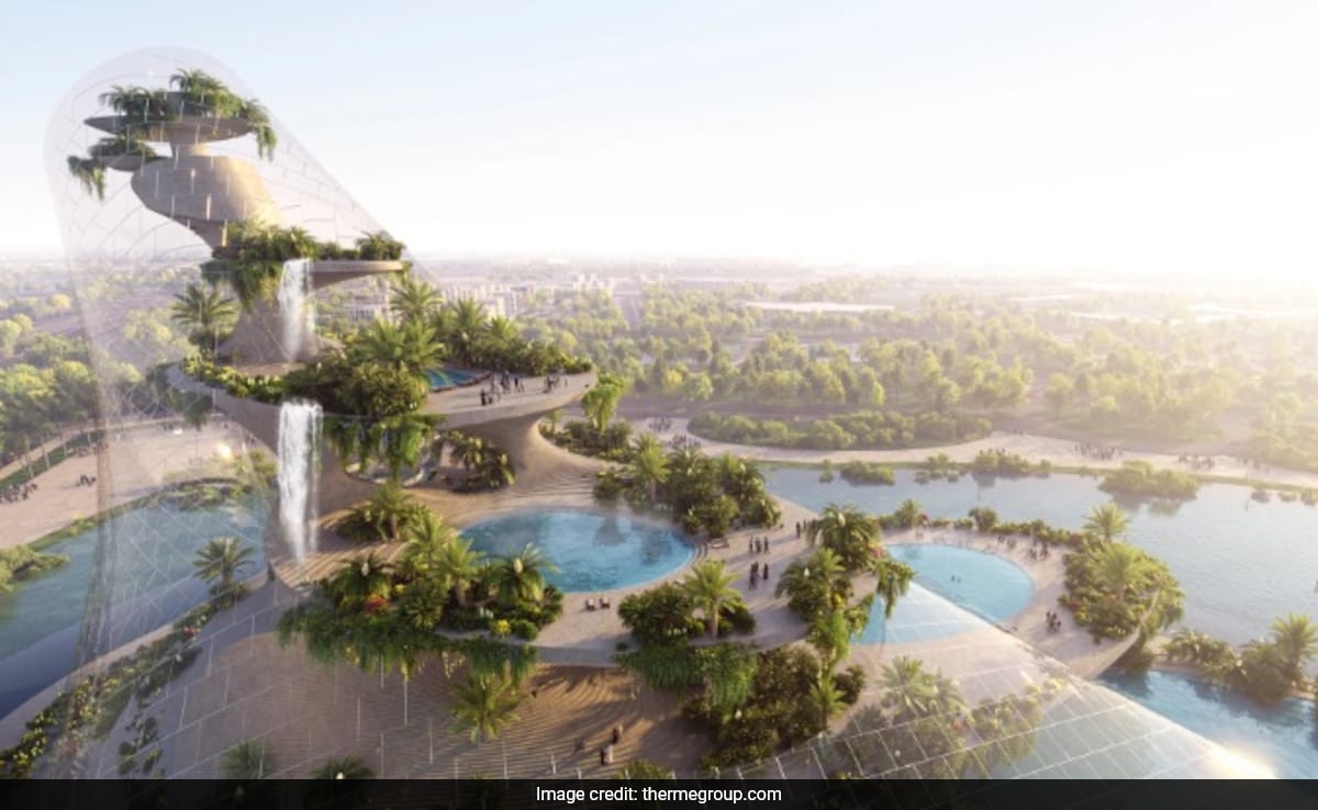 Dubai's New High-Rise "Islands In The Sky" Will Feature Floating Gardens, Cascading Pools And More