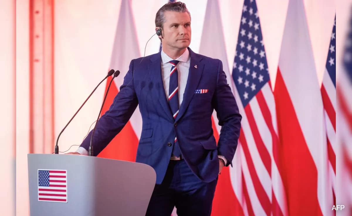 Europe Can't Assume US Troop "Will Last Forever": Defence Secretary Pete Hegseth