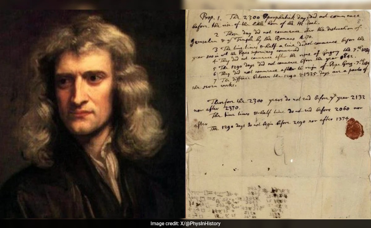 Here's When The World Will End As Per Sir Isaac Newton's 1704 'Doomsday' Prediction