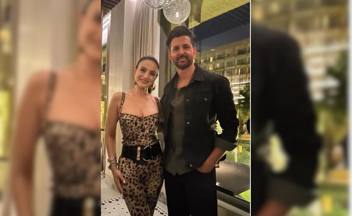 Hrithik Roshan And Ameesha Patel Meet At The Roshans’ Success Bash. Fans Demand Kaho Naa Pyaar Hai 2