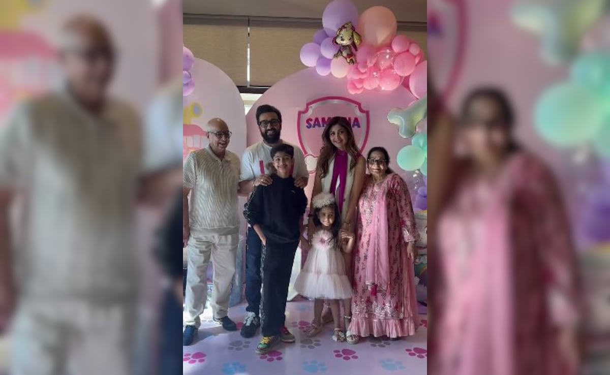 Inside Shilpa Shetty's Daughter Samisha's Paw Patrol-Themed Birthday Bash
