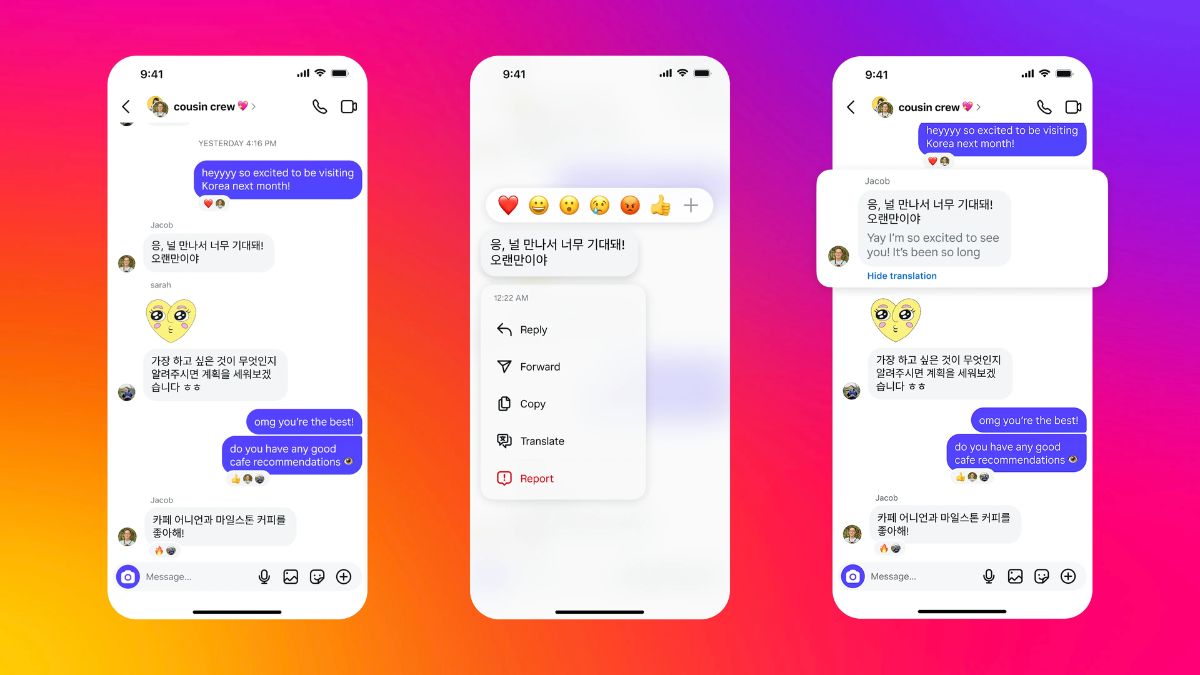 Instagram Rolls Out Message Translation, Easy Music Sharing and More for DMs