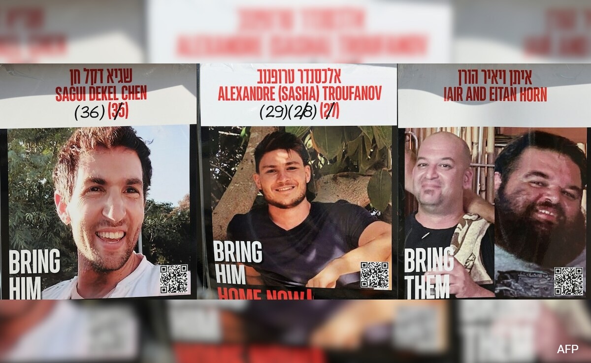 Israel Receives Names Of 3 Hostages To Be Freed By Hamas On Saturday