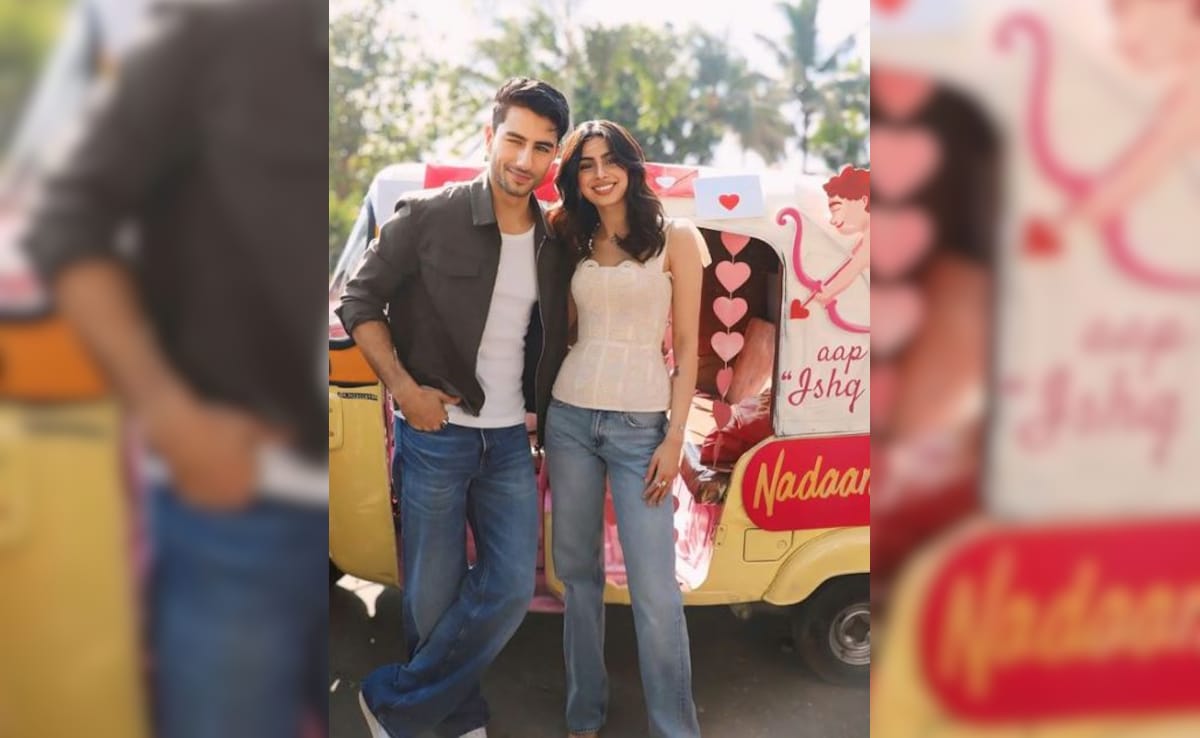 Khushi Kapoor's Valentine's Day Post Is All About Nadaaniyan And Ibrahim Ali Khan